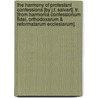 The Harmony Of Protestant Confessions [By J.F. Salvart]. Tr. [From Harmonia Confessionum Fidei, Orthodoxarum & Reformatarum Ecclesiarum]. door Jean Francois Salvart