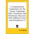 A Comprehensive Commentary On The Quran: Comprising Sale's Translation And Preliminary Discourse, With Additional Notes And Emendations V1