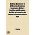 College Questions In Arithmetic, Grammar, Geography, History, Spelling, And Drawing; And Aid In Preparing For Entrance Examinations To High