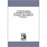 A Critical And Exegetical Commentary On The Book Of Genesis. With A New Translation. By J. G. Murphy ... With A Preface By J. P. Thompson ... door James Gracey Murphy