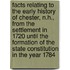 Facts Relating To The Early History Of Chester, N.H., From The Settlement In 1720 Until The Formation Of The State Constitution In The Year 1784