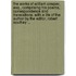 The Works Of William Cowper, Esq., Comprising His Poems, Correspondence And Translations. With A Life Of The Author By The Editor, Robert Southey ...
