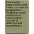 India Rubber, Gutta-Percha, And Balata: Occurrence, Geographical Distribution, And Cultivation Of Rubber Plants; Manner Of Obtaining And Preparing The