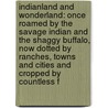 Indianland And Wonderland: Once Roamed By The Savage Indian And The Shaggy Buffalo, Now Dotted By Ranches, Towns And Cities And Cropped By Countless F by Olin Dunbar Wheeler