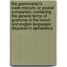 The Grammarian's Vade-Mecum, Or Pocket Companion: Containing The General Terms Of Grammar In The French And English Languages: Disposed In Alphabetica door Onbekend