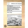 The Tragedy Of Chrononhotonthologos: Being The Most Tragical Tragedy That Ever Was Tragediz'd By Any Company Of Tragedians. Written By Benjamin Bounce door Onbekend