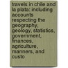 Travels In Chile And La Plata: Including Accounts Respecting The Geography, Geology, Statistics, Government, Finances, Agriculture, Manners, And Custo door John Miers