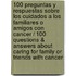 100 Preguntas Y Respuestas Sobre Los Cuidados a Los Familiares O Amigos Con Cancer / 100 Questions & Answers About Caring for Family or Friends With Cancer