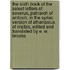 The Sixth Book Of The Select Letters Of Severus, Patriarch Of Antioch, In The Syriac Version Of Athanasius Of Nisibis, Edited And Translated By E. W. Brooks