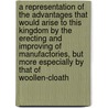 A Representation Of The Advantages That Would Arise To This Kingdom By The Erecting And Improving Of Manufactories, But More Especially By That Of Woollen-Cloath door Representation