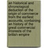 An Historical And Chronological Deduction Of The Origin Of Commerce From The Earliest Accounts, Containing An History Of The Great Commercial Interests Of The British Empire