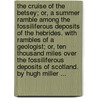 The Cruise Of The Betsey; Or, A Summer Ramble Among The Fossiliferous Deposits Of The Hebrides. With Rambles Of A Geologist; Or, Ten Thousand Miles Over The Fossiliferous Deposits Of Scotland. By Hugh Miller ... door Hugh Miller
