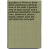 Gazetteer Of Illinois In Three Parts Containing A General View Of The State, A General View Of Each County, And A Particular Description Of Each Town, Settlement, Stream, Prairie, Bottom, Bluff, Etc.; Alphabetically Arranged door John Mason Peck