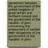 Agreement Between The Government Of The United Kingdom Of Great Britain And Northern Ireland And The Government Of The Republic Of Peru Concerning The Prepayment Of Certain Debt Obligations Of The Government Of The Republic Of Peru
