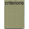 Criterions door Inc. Icongroup International