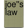 Joe''s Law by Len Sherman