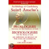 Proslogium door Saint Anselm