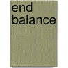 End Balance door Kelly Maher