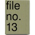 File No. 13