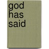 God Has Said door Lynda Mitchell-Hemphill