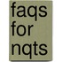 Faqs For Nqts