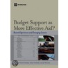Budget Support door Stefan Koeberle