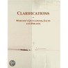 Clarifications by Inc. Icongroup International