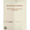 Acknowledgments door Inc. Icongroup International