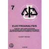 Electroanalysis by E.A.M.F. Dahmen