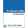 St. Ronan''s Well door Professor Walter Scott
