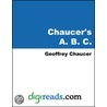 Chaucer''s A. B. C. door Geoffrey Chaucer