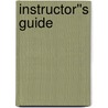 Instructor''s Guide by Suzanne R. Kunkel