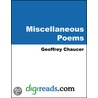 Miscellaneous Poems door Geoffrey Chaucer