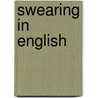 Swearing in English by Anthony McEnery