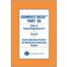 Compact Regs Part 58 door Interpharm