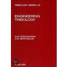Engineering Tribology door Gwidon W. Stachowiak