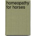 Homeopathy For Horses