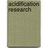 Acidification Research