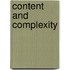 Content and Complexity