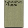 E-government in Europe by Unknown