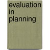Evaluation in Planning by Unknown