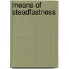 Means of Steadfastness door Sheikh Muhammad Salih Al-Monajjid