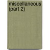 Miscellaneous (Part 2) door Muhammad Saed Abdul-Rahman
