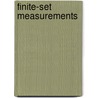 Finite-Set Measurements door Ronald P.S. Mahler