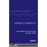 Kazhdan''s Property (T) by Pierre Harpe Pierre De La Harpe