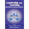 Leadership and Learning door Marlene Morrison