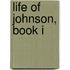 Life of Johnson, Book I