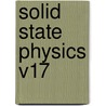 Solid State Physics V17 door Seitz