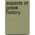 Aspects of Greek History