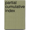 Partial Cumulative Index door Mulvey